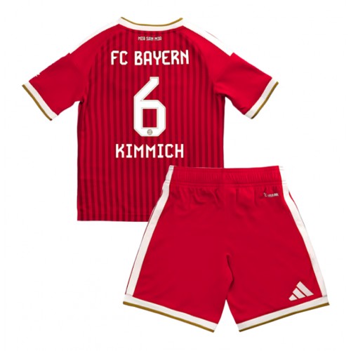 Bayern Munich Joshua Kimmich #6 Hjemme Trøje Børn 2026-27 Kortærmet (+ Korte bukser)